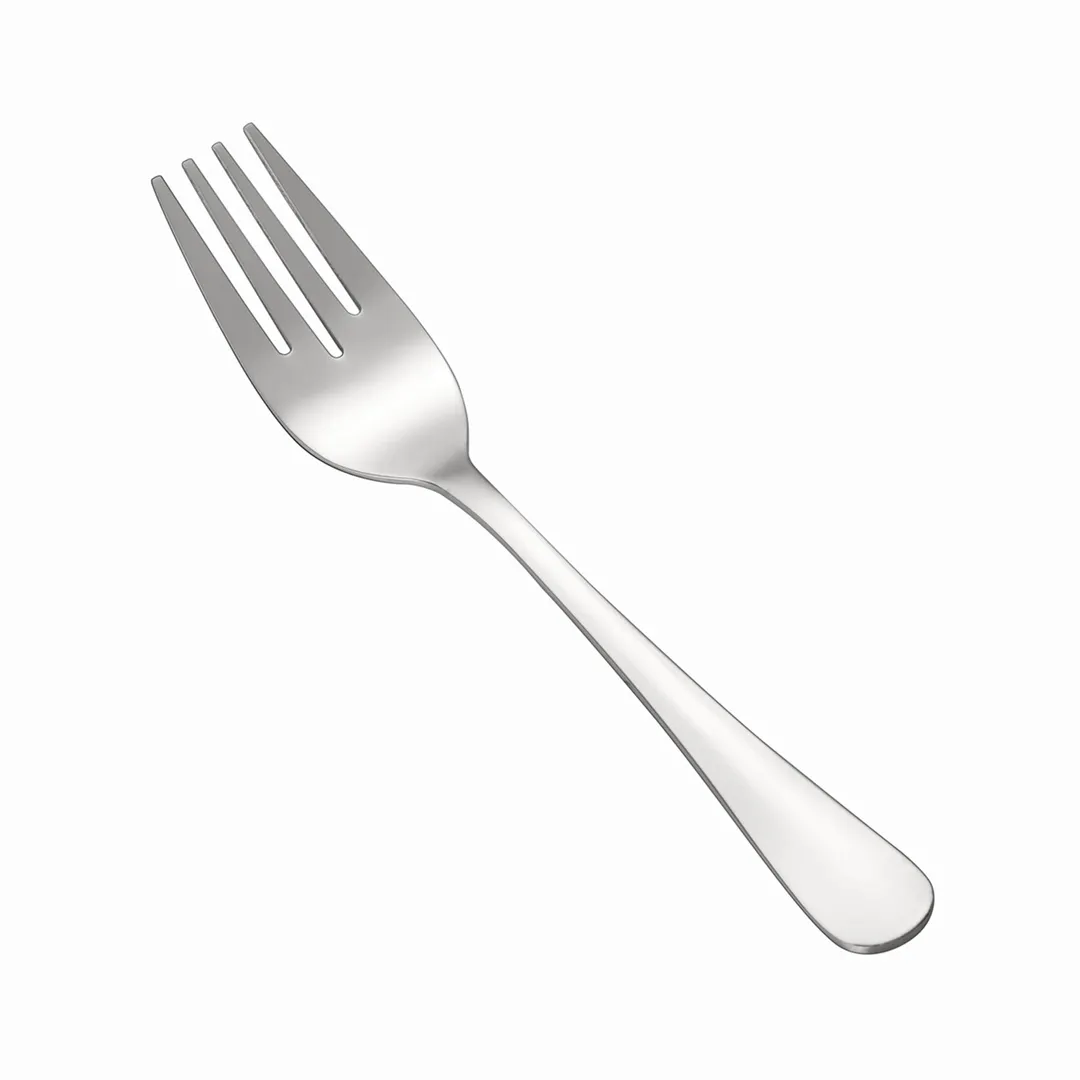 CAC China 3003-06 Continental Salad Fork, 6" Length, Heavy Weight, 18/0 Stainless Steel - 1 Dozen