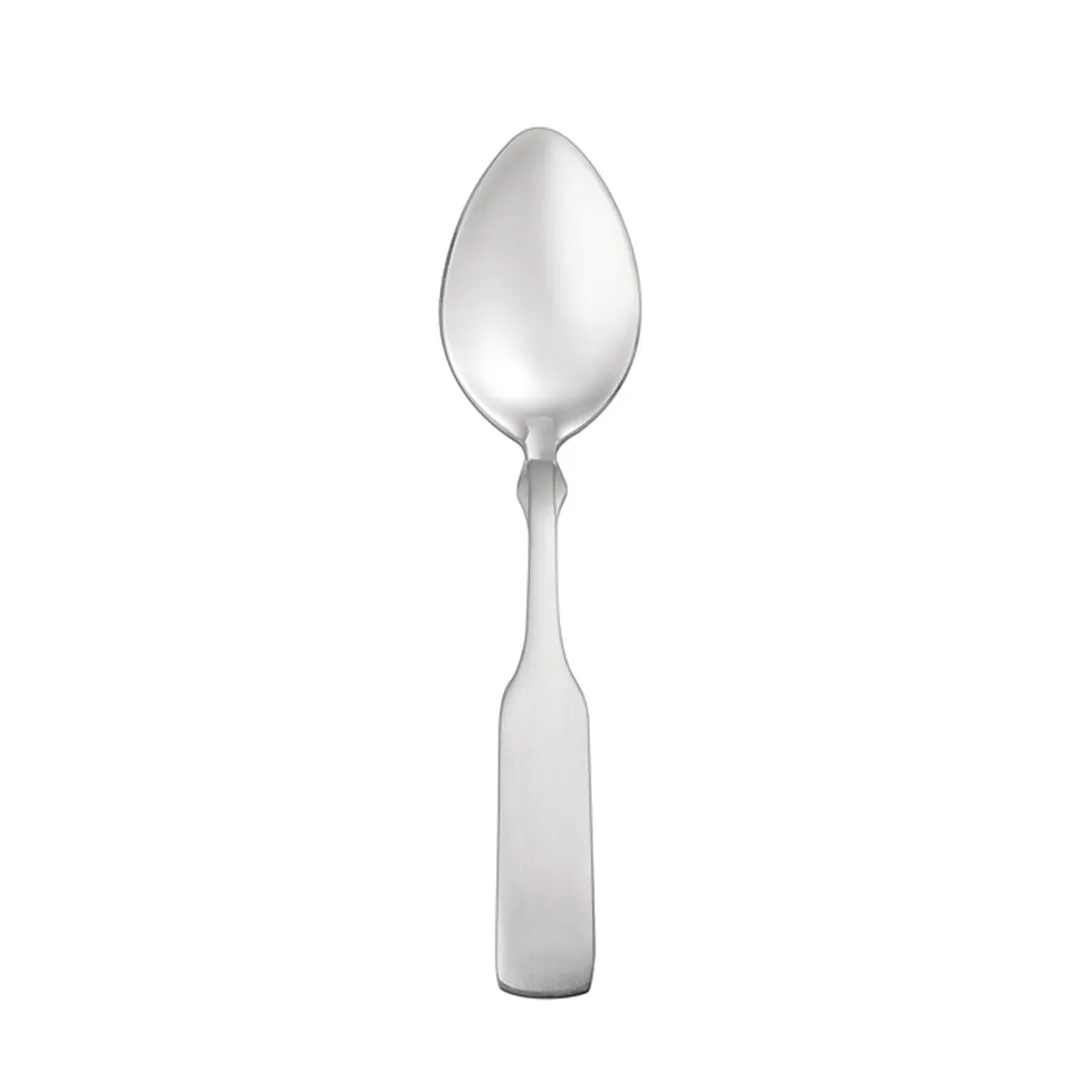 CAC China 3005-01 Seine Teaspoon, 6-1/8" Length, Heavy Weight, 18/0 Stainless Steel - 1 Dozen
