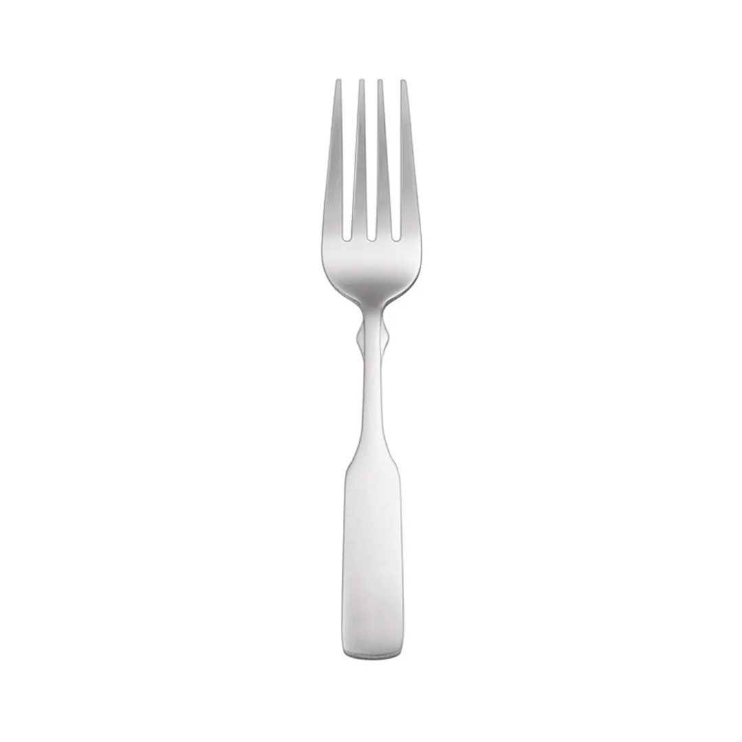 CAC China 3005-06 Seine Salad Fork, 6" Length, Heavy Weight, 18/0 Stainless Steel - 1 Dozen