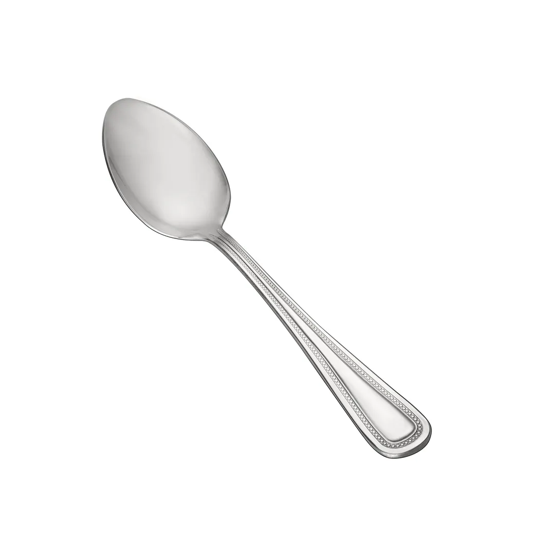 CAC China 3008-03 Black Pearl Dinner Spoon, 7-3/8" 18/0 Stainless Steel - 1 Dozen
