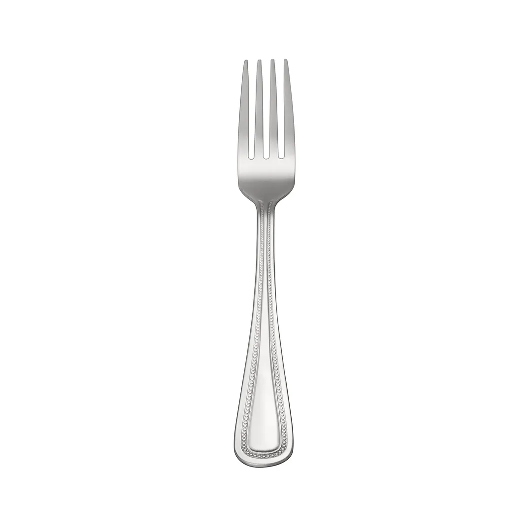 CAC China 3008-05 - Black Pearl Dinner Fork 7-3/8" Length 18/0 Stainless Steel Heavy - 1 Dozen