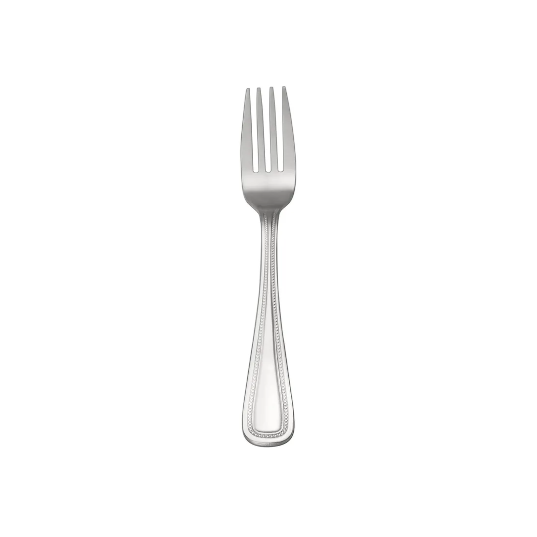 CAC China 3008-06 - Black Pearl Salad Fork, 6¼" Length, Heavy Weight, 18/0 Stainless Steel - 1 Dozen
