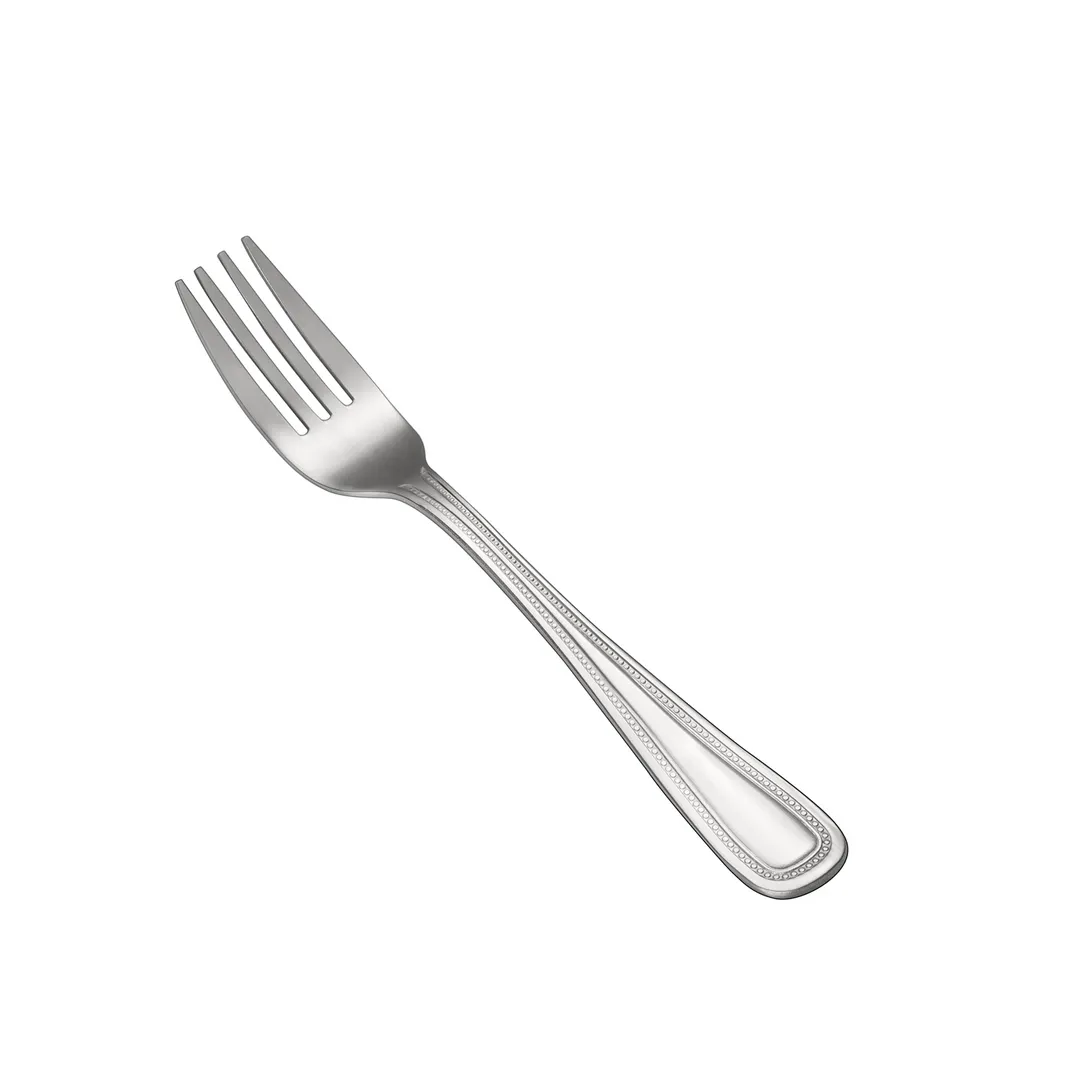 CAC China 3008-06 - Black Pearl Salad Fork, 6¼" Length, Heavy Weight, 18/0 Stainless Steel - 1 Dozen