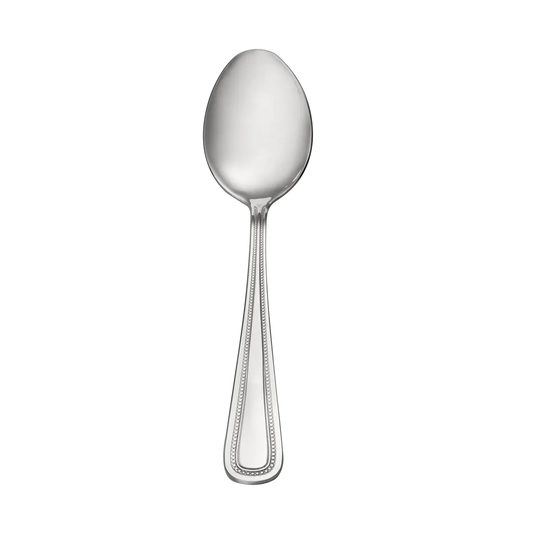 CAC China 3008-10 Black Pearl Tablespoon, 8-3/8" Length Heavy Weight, 18/0 Stainless Steel - 1 Dozen