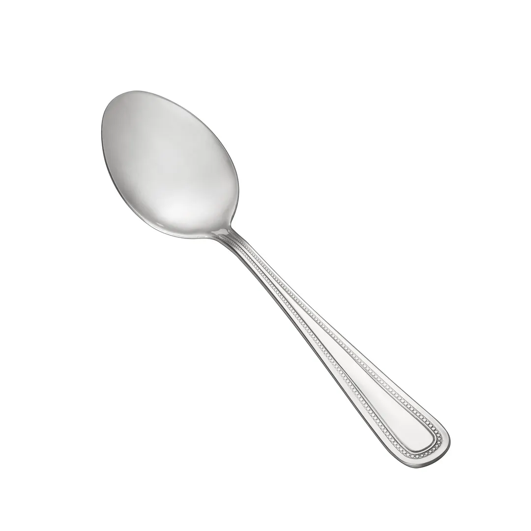 CAC China 3008-10 Black Pearl Tablespoon, 8-3/8" Length Heavy Weight, 18/0 Stainless Steel - 1 Dozen