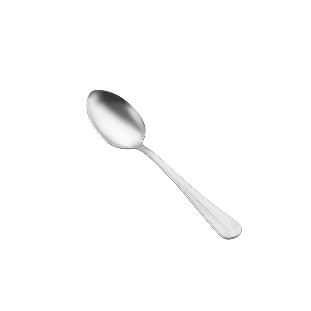 CAC China 3011-03 Jasmine Dinner Spoon, 7¼" Length, Heavy Weight, 18/0 Stainless Steel - 1 Dozen