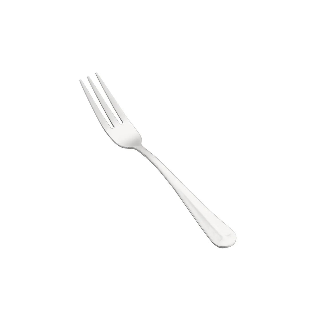 CAC China 3011-05T Jasmine Dinner Fork, 7-5/8" 3‑Tine, 18/0 Stainless Steel - 1 Dozen
