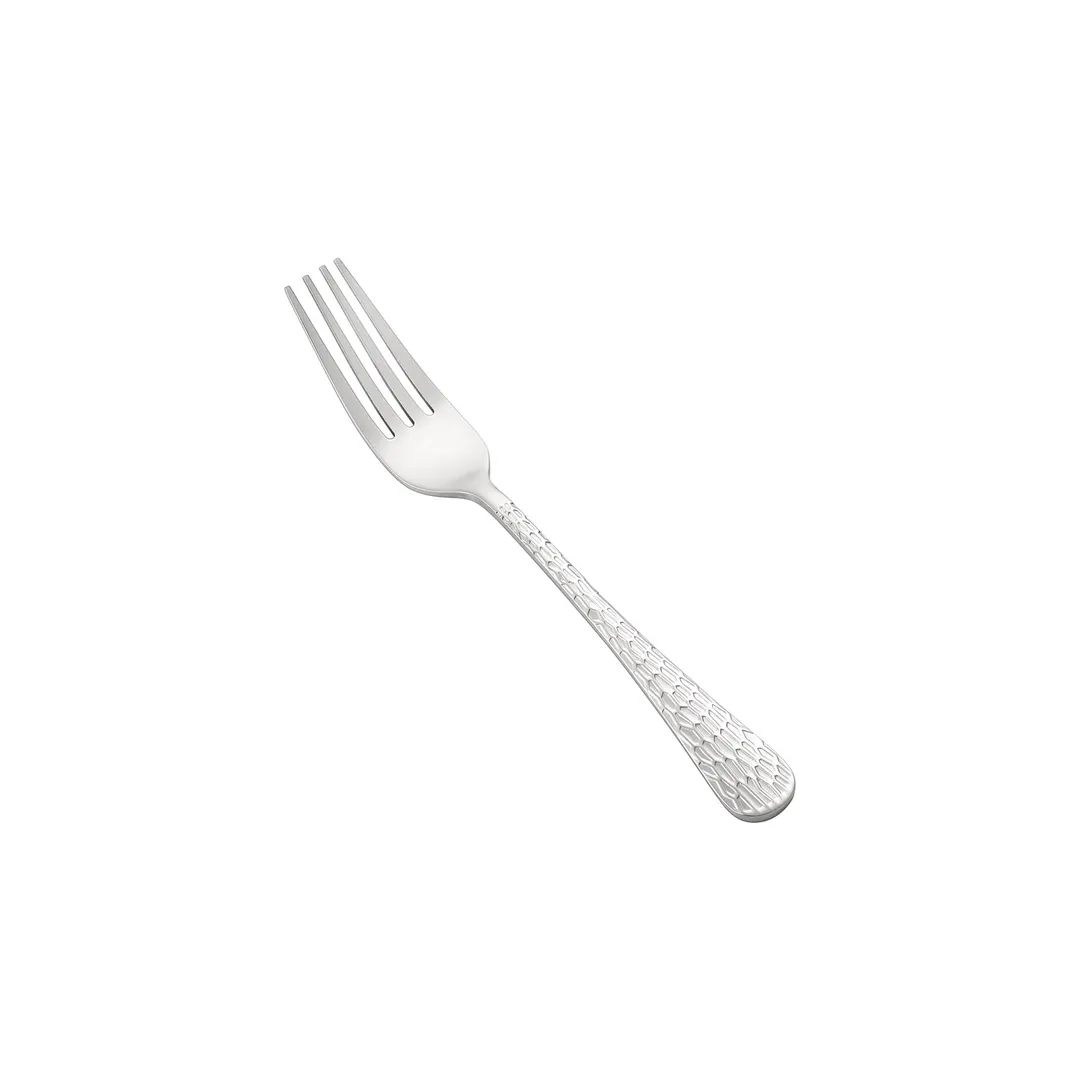 CAC China 3015-06 Celtic Salad Fork, 7" Length, Heavy Weight, 18/0 Stainless Steel - 1 Dozen