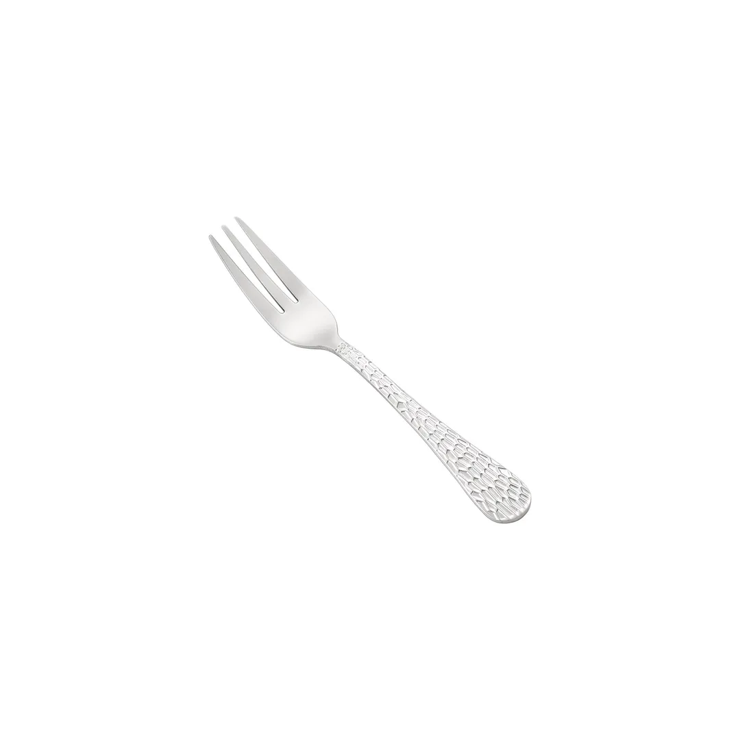 CAC China 3015-07 Celtic Oyster Fork, 5"-3/4 Length, Heavy Weight, 18/0 Stainless Steel - 1 Dozen