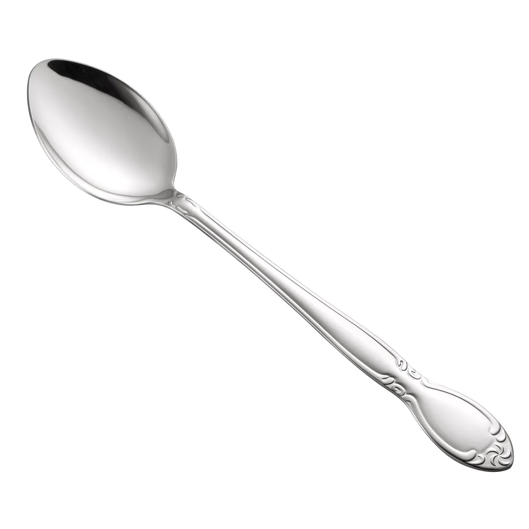 CAC China 3023-19 Solid Serving Spoon, 13" Long, Extra Heavy Weight, 18/0 Stainless Steel