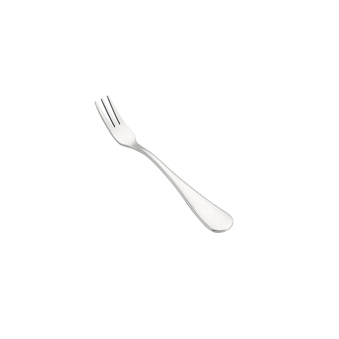 CAC China 3033-07 Tulip Oyster Fork, 5" Length, Extra Heavy Weight, 18/0 Stainless Steel - 1 Dozen