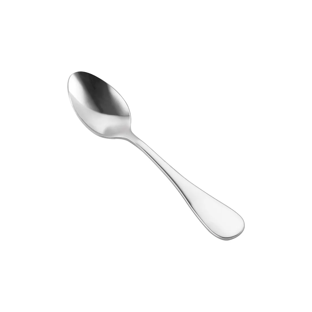 CAC China 3033-09 Tulip Demitasse Spoon 4½" Length Heavy 18/0 Stainless Steel - 1 Dozen
