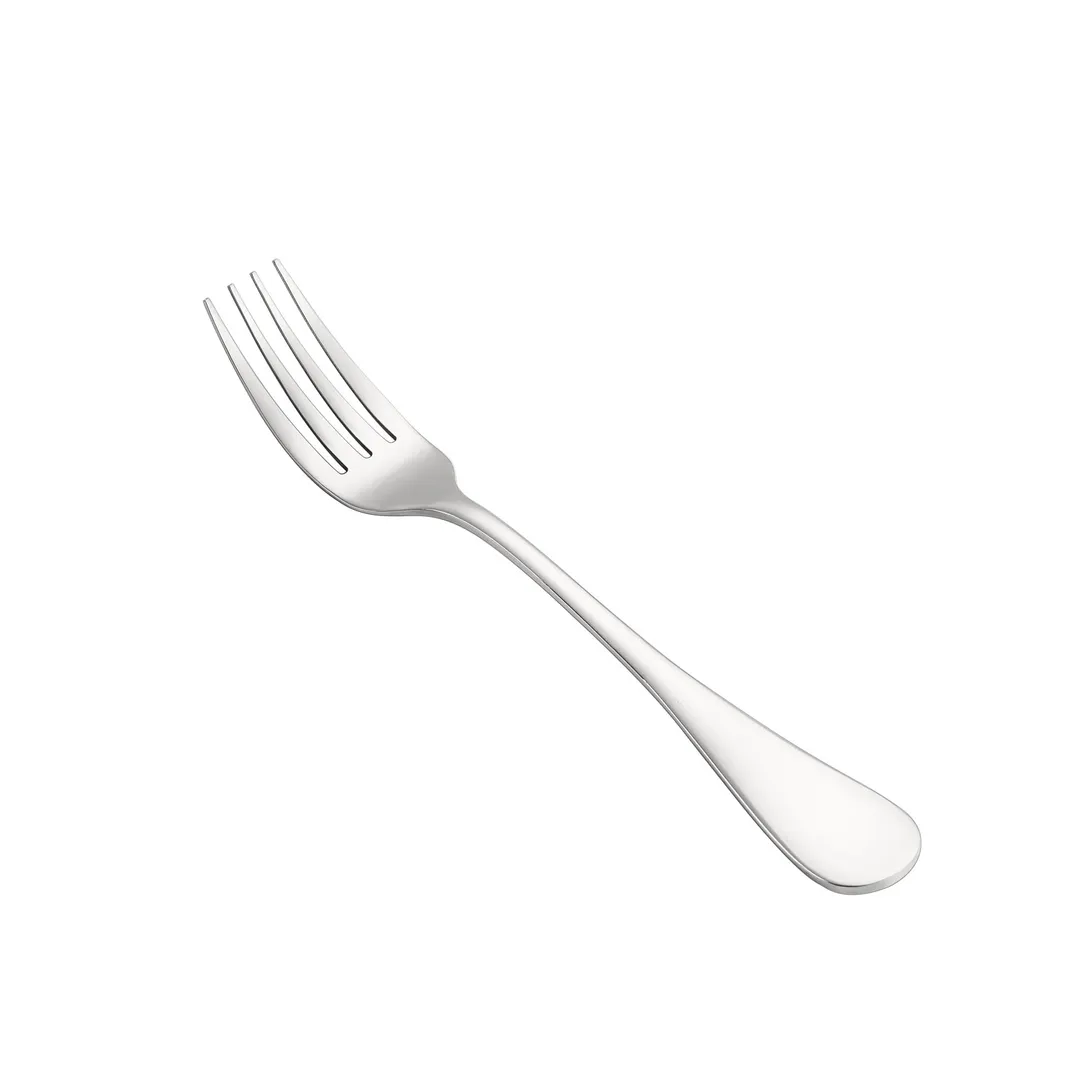 CAC China 3033-11 Tulip Table Fork, 8-1/4"L, Extra Heavy Weight, 18/0 Stainless Steel - 1 Dozen