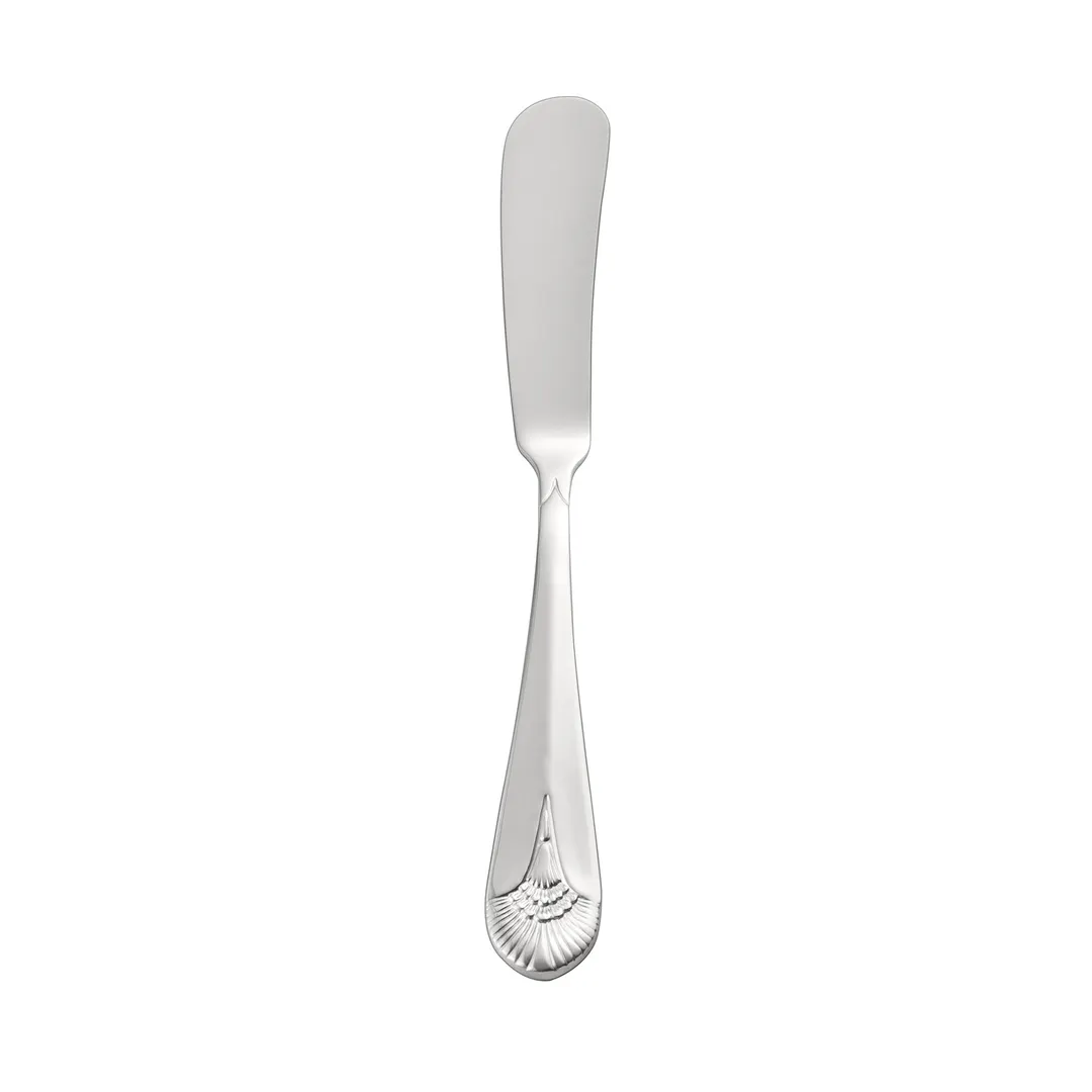 CAC China 8001-12 Royal Butter Spreader, 6-3/4"L, Extra Heavy Weight, 18/8 Stainless Steel - 1 Dozen
