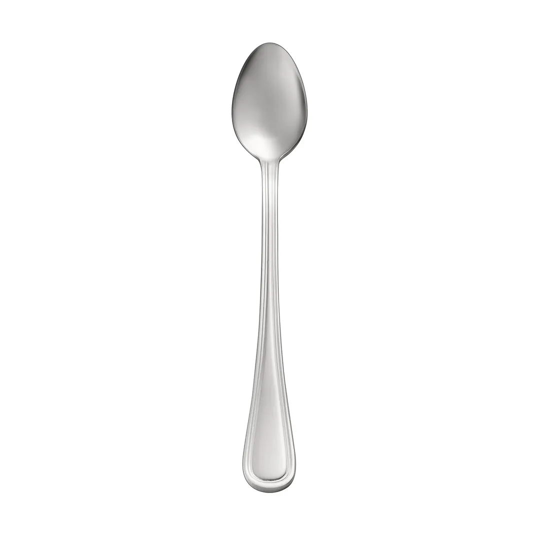 CAC China 8002-02 Elite Iced Tea Spoon, 7-7/8" Length, Heavy Weight, 18/8 Stainless Steel - 1 Dozen