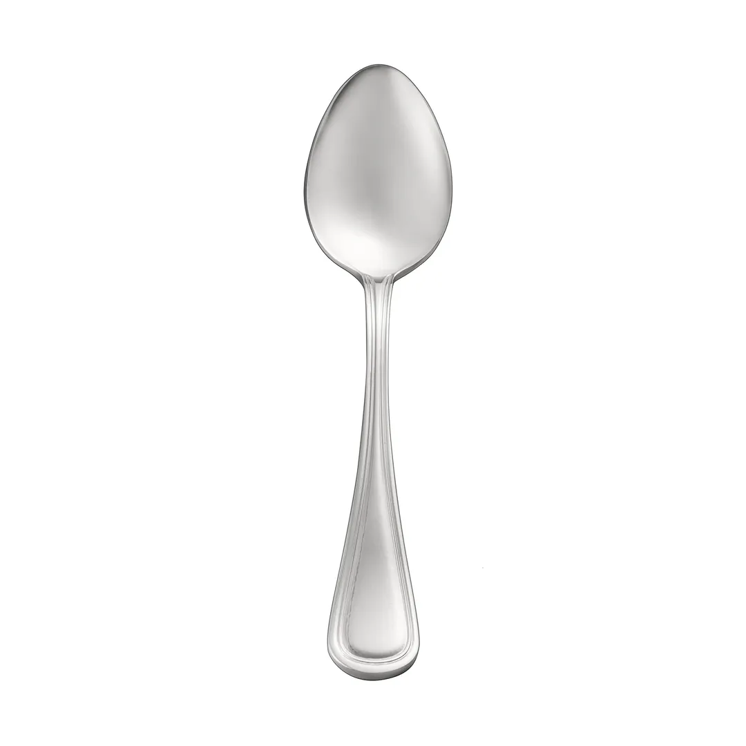 CAC China 8002-03 Dinner Spoon, 7-5/8" Length, Extra Heavy, 18/8 Stainless Steel - 1 Dozen