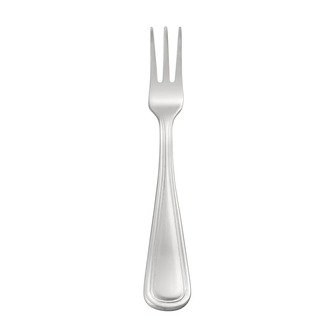 CAC China 8002-07 Elite Oyster Fork, 5"-3/4 Length, Extra Heavy, 18/8 Stainless Steel - 1 Dozen