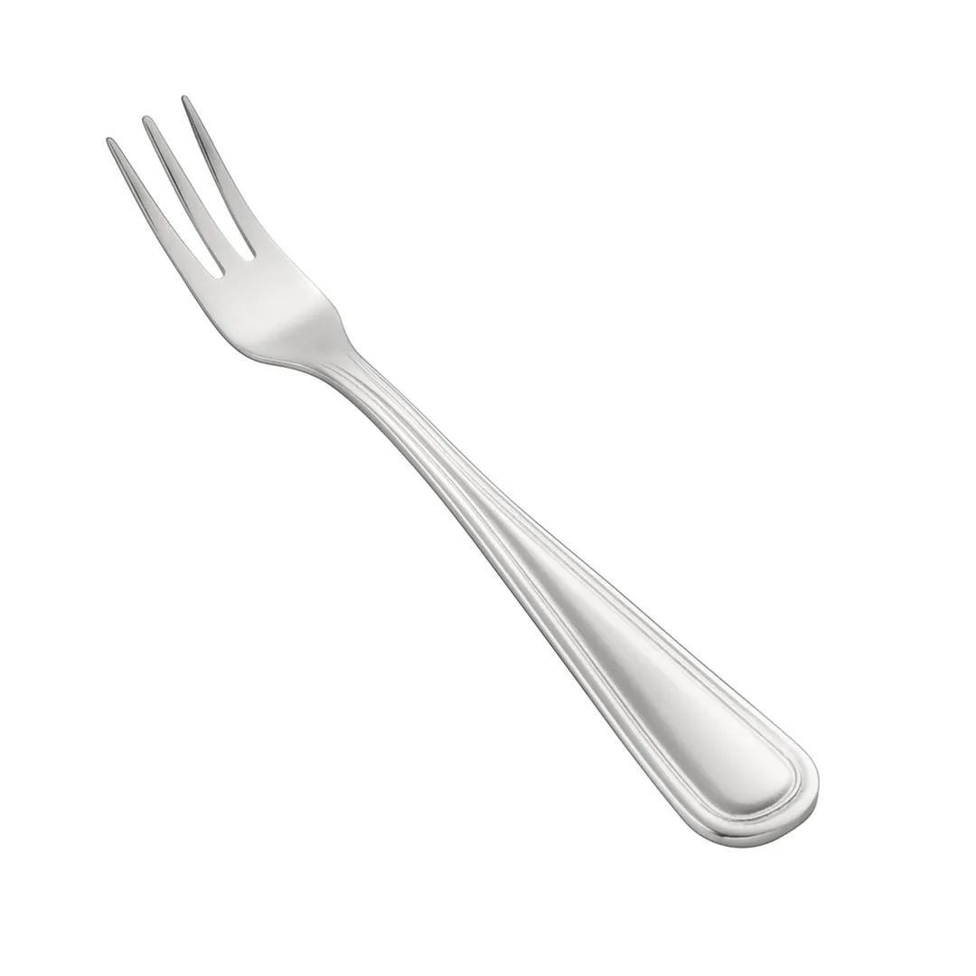 CAC China 8002-07 Elite Oyster Fork, 5"-3/4 Length, Extra Heavy, 18/8 Stainless Steel - 1 Dozen