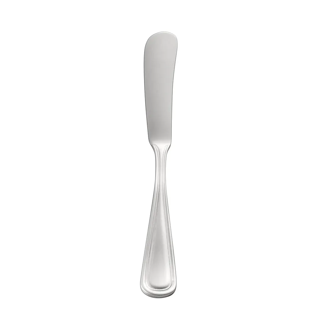 CAC China 8002-12 Elite Butter Spreader, 6-3/4"L, Extra Heavy Weight, 18/8 Stainless Steel - 1 Dozen