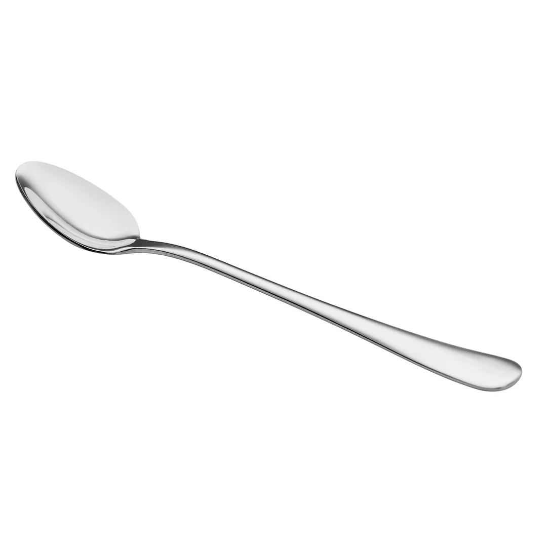 CAC China 8003-02 Iced Tea Spoon, 7-3/8" Length, Heavy Weight, 18/8 Stainless Steel - 1 Dozen