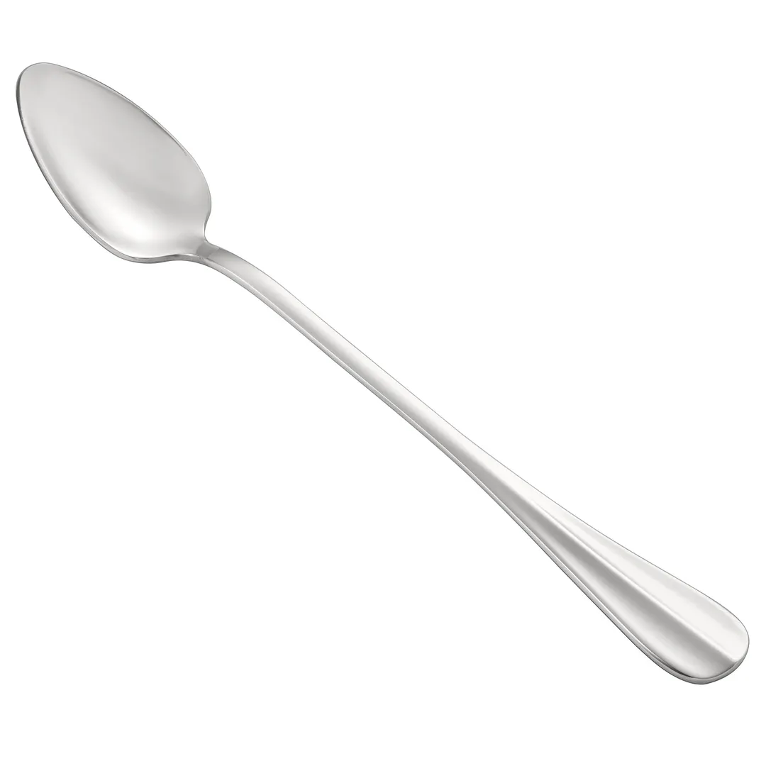 CAC China 8005-02 Iced Tea Spoon - 7-3/8" Extra-Heavy 18/8 Stainless Steel, 7-8" Length - 1 Dozen