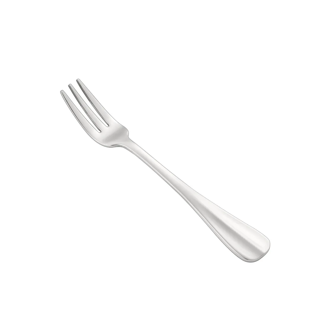 CAC China 8005-07 Oyster Cocktail Fork, 5" Length, Extra Heavy, 18/8 Stainless Steel - 1 Dozen