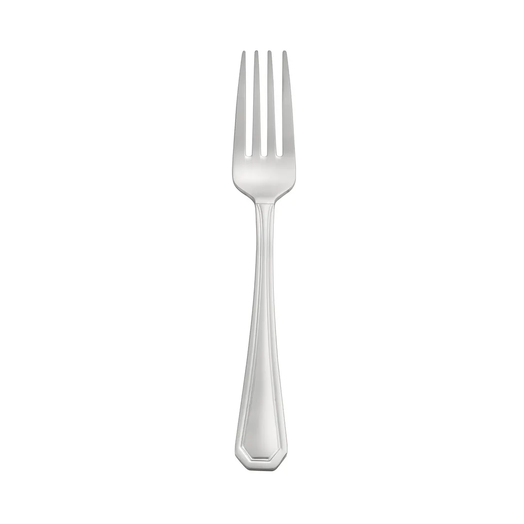 CAC China 8006-05 Lux Dinner Fork, 7-1/4" Extra Heavy Weight, 18/8 Stainless Steel - 1 Dozen