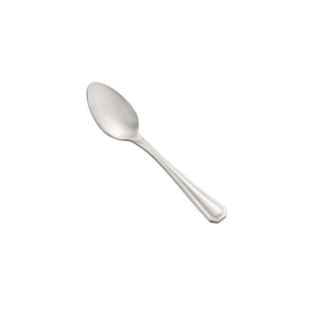 CAC China 8006-09 Lux Demitasse Spoon, 4-3/8" Extra Heavy, 18/8 Stainless Steel - 1 Dozen