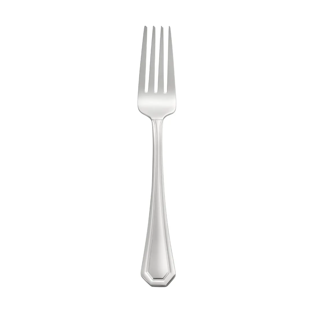 CAC China 8006-11 Lux Table Fork, 8-1/4" Extra Heavy, 18/8 Stainless Steel, 7-8" Length - 1 Dozen