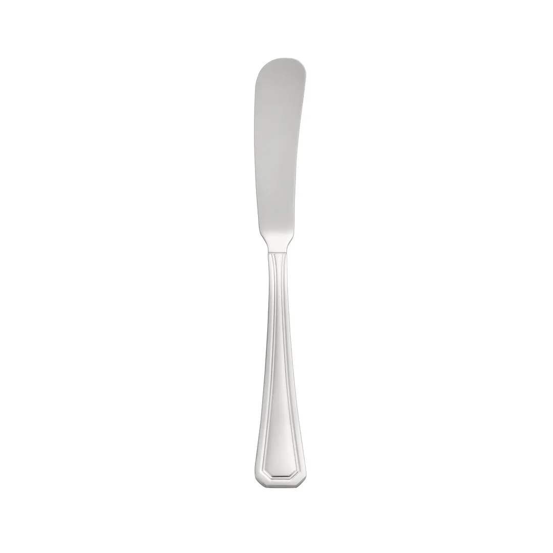 CAC China 8006-12 Lux Butter Spreader, 6-3/4"L, Extra Heavy Weight, 18/8 Stainless Steel - 1 Dozen
