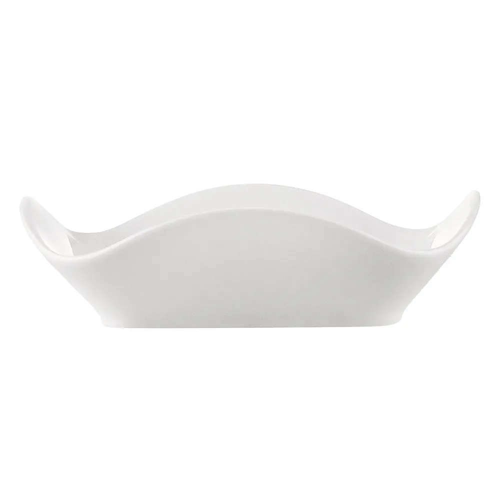 CAC China AFD-8 Alice Dish Bowl – 8" x 8" x 2.125" Porcelain, White, Dishwasher Safe - 1 Dozen