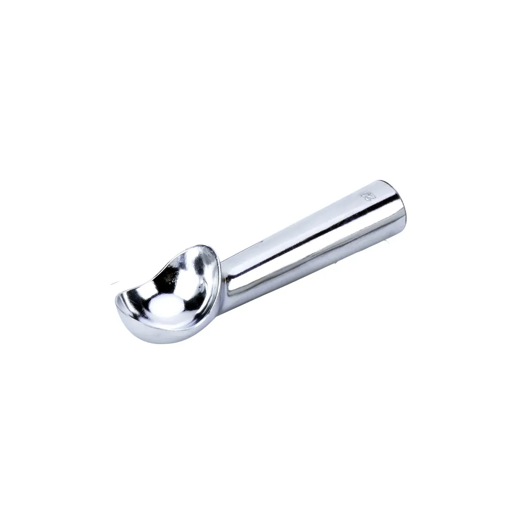 CAC China AICS-20 Ice Cream Dipper, 2oz, #20, Heat Conductive Handle, Aluminum, Silver