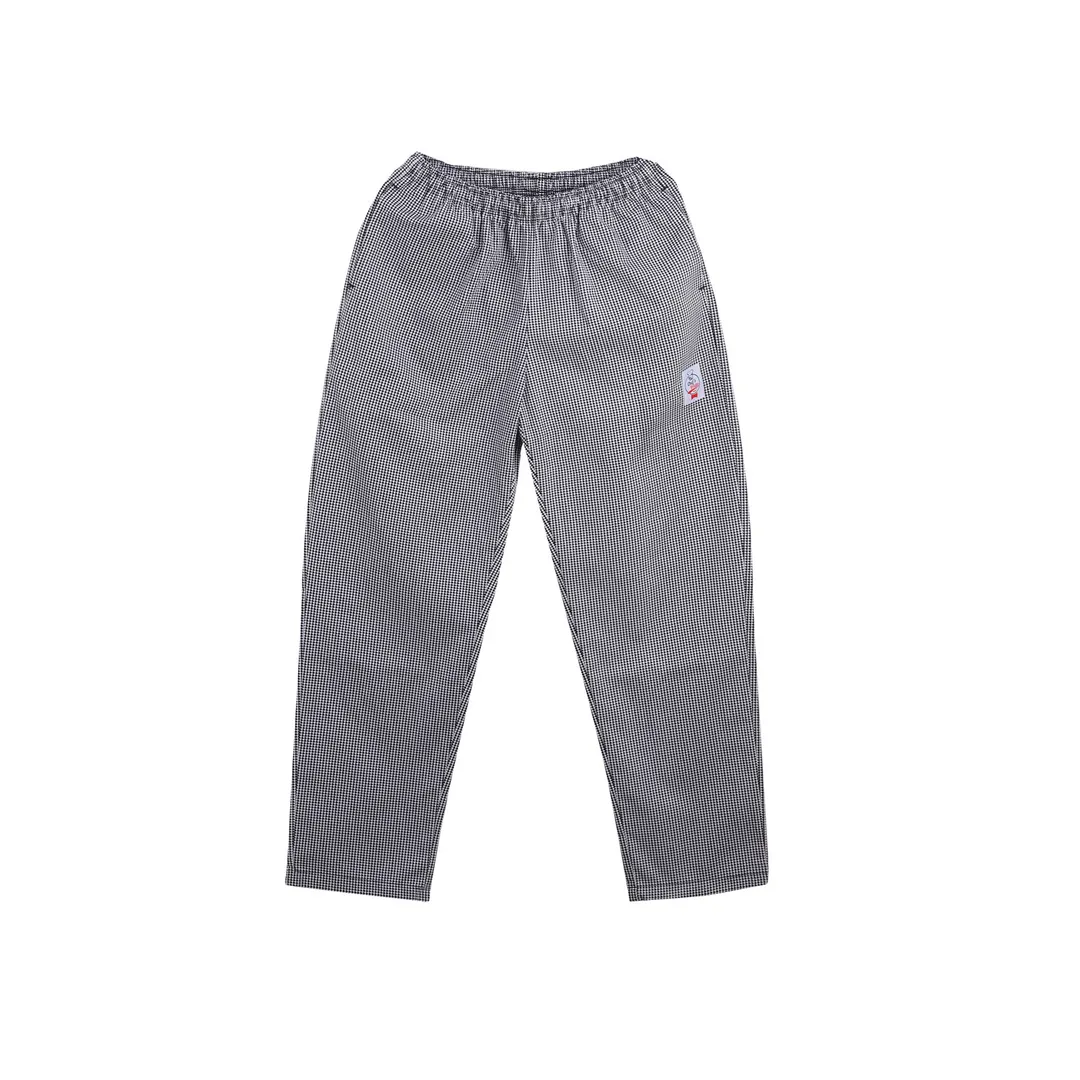 CAC China APPT-2H1XL Chef's Pride Pants, XLarge, Multicolored Houndstooth