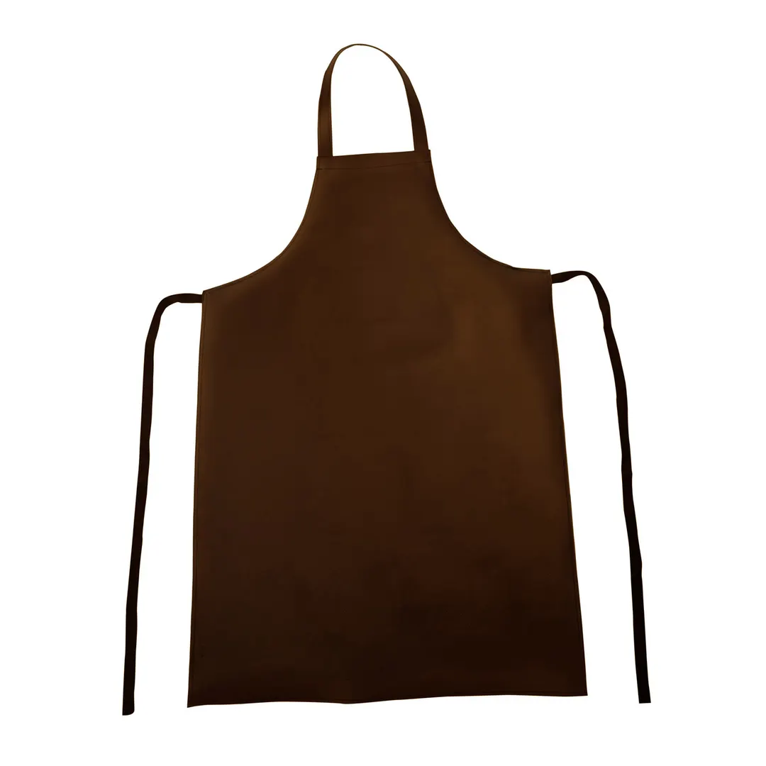 CAC China APVL-3BN Dishwashing Apron, 40"L x 27-1/2"W, Heavy Weight Vinyl, Black/Cherry