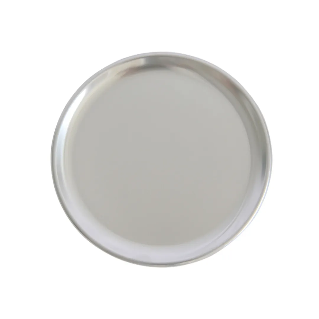 CAC China APZP-09C Pizza Pan, 9" dia., Solid, Coupe Rim, Aluminum, NSF