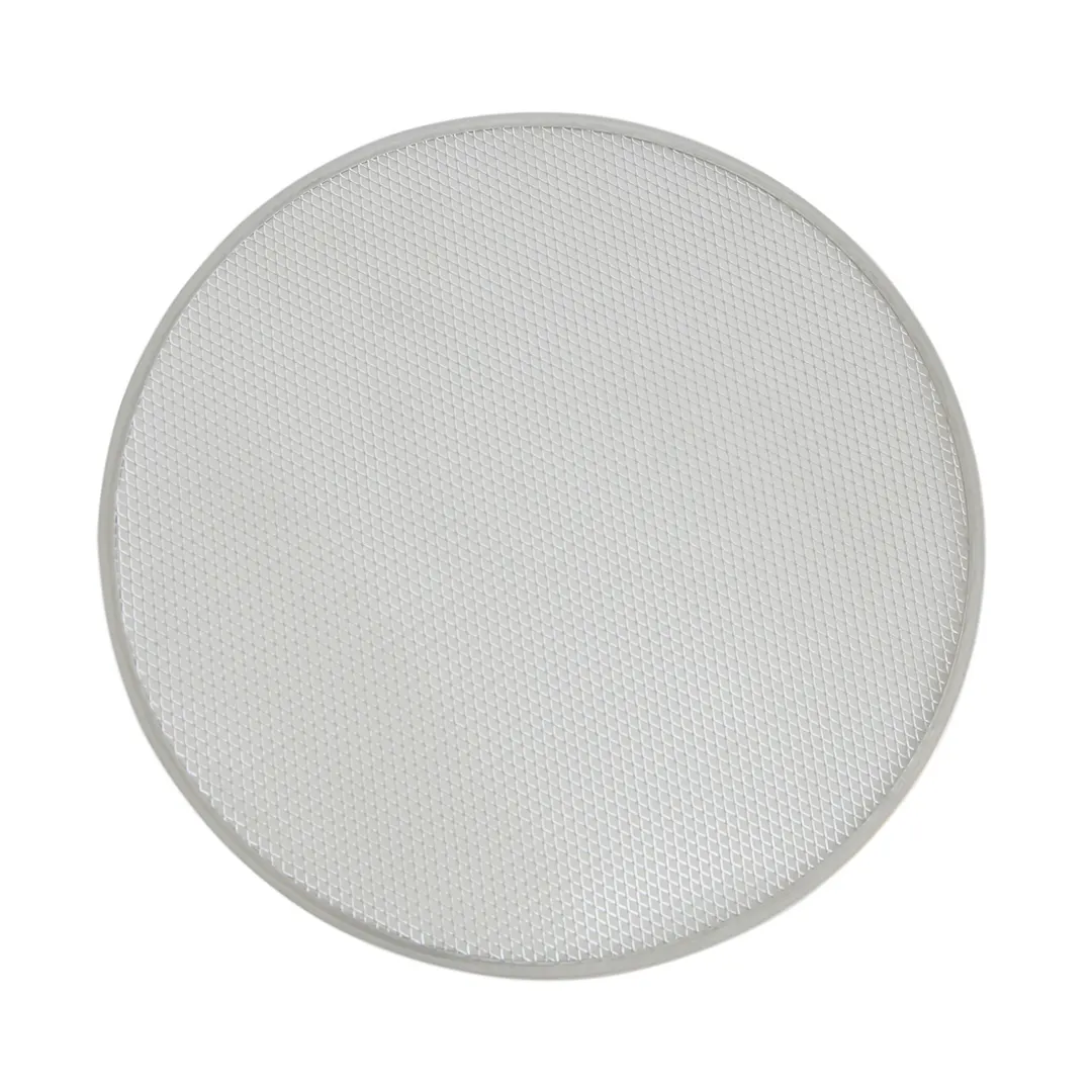 CAC China APZS-20S Pizza Screen - 20" Diameter Aluminum Baking Disk for Crispy Crusts