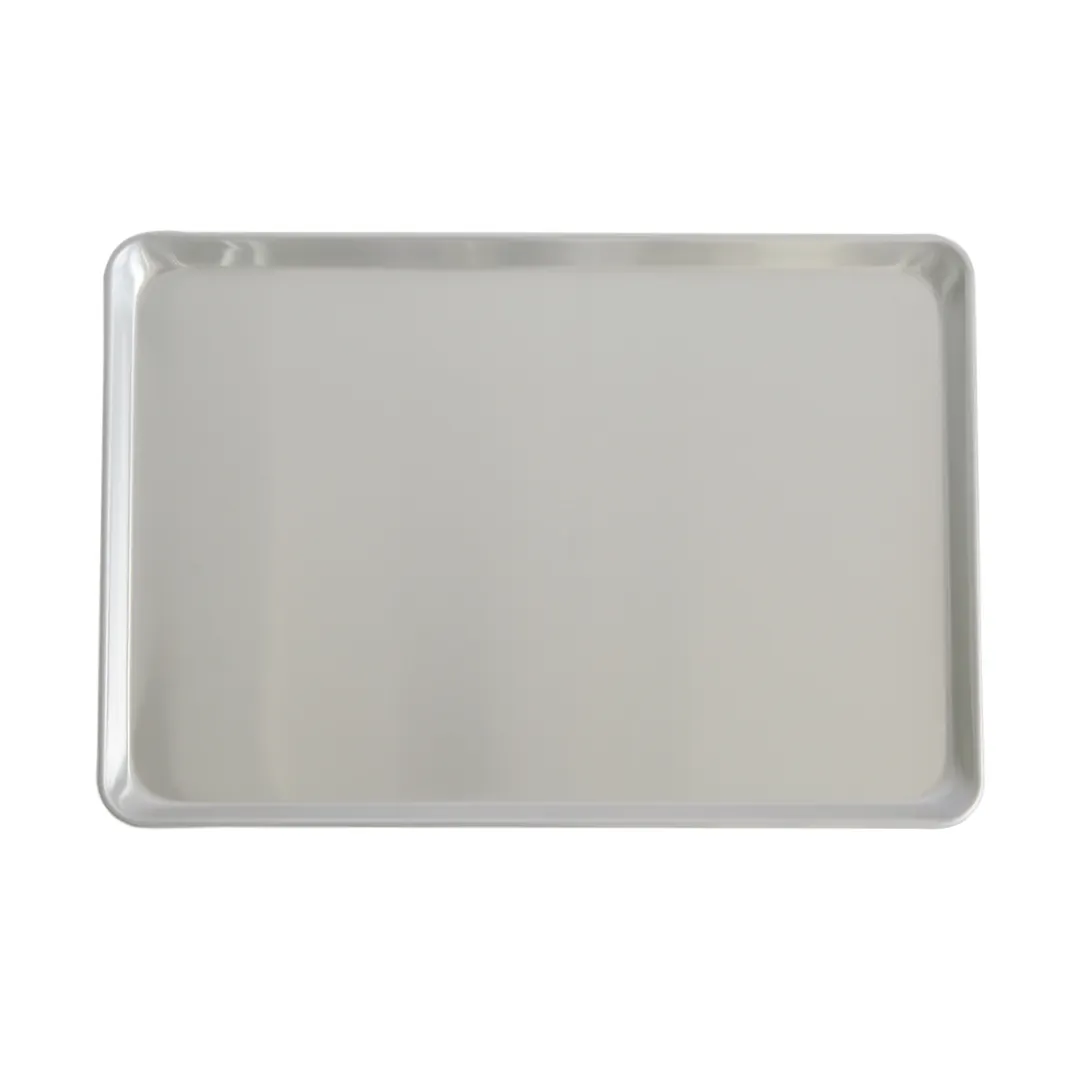 CAC China ASHP-1622E Bun Sheet Pan, 2/3-size, 22"L x 16"W, 18 Gauge, Aluminum