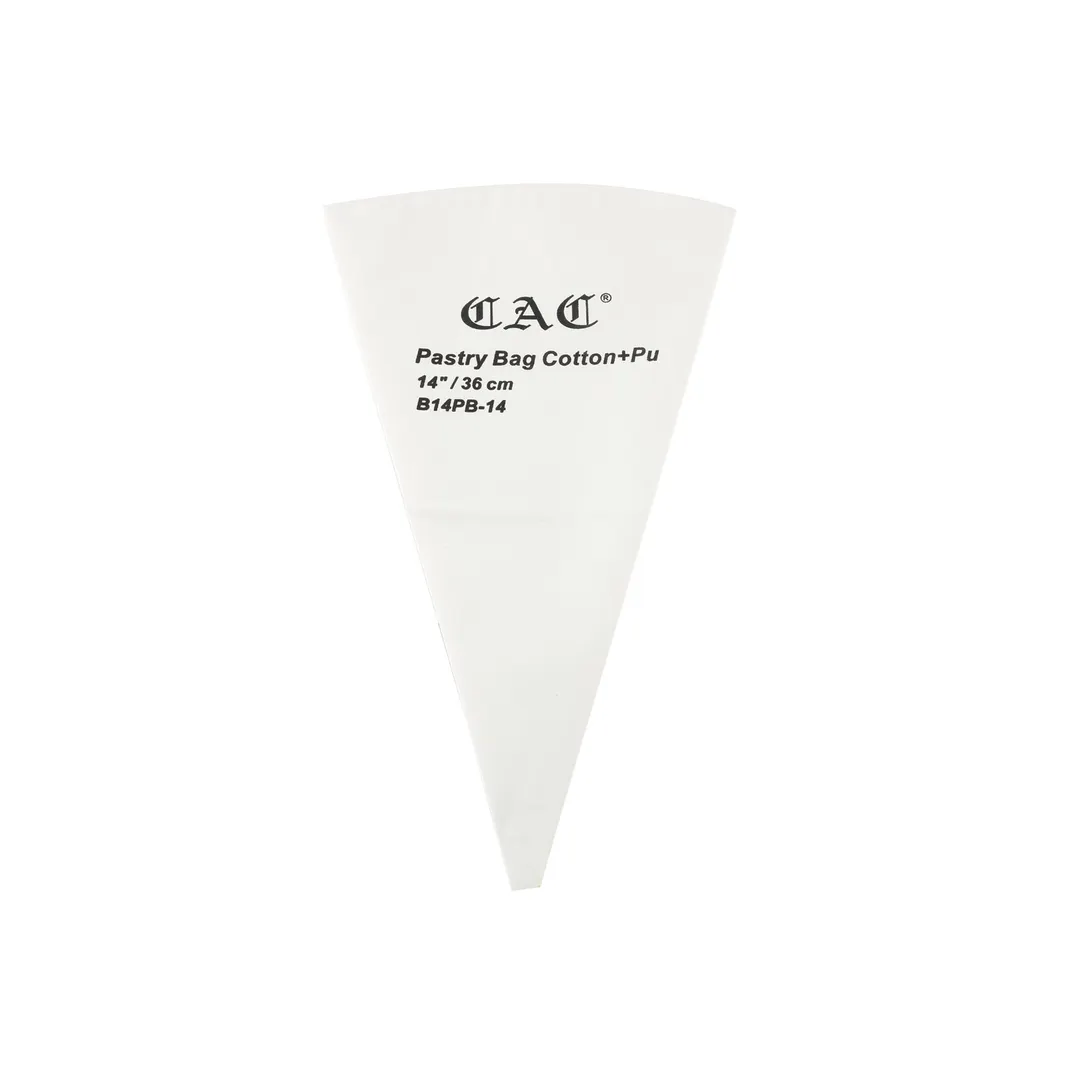 CAC China B14PB-14 Pastry Bag - 14" Polyurethane Lined Cotton Construction Professional Grade