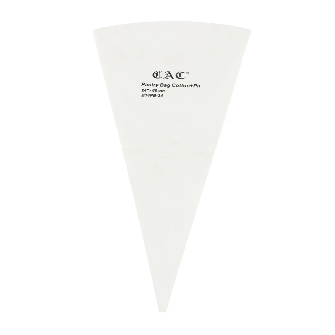 CAC China B14PB-24 Pastry Bag – 24" Polyurethane Lined Cotton, Professional Baking Smallware