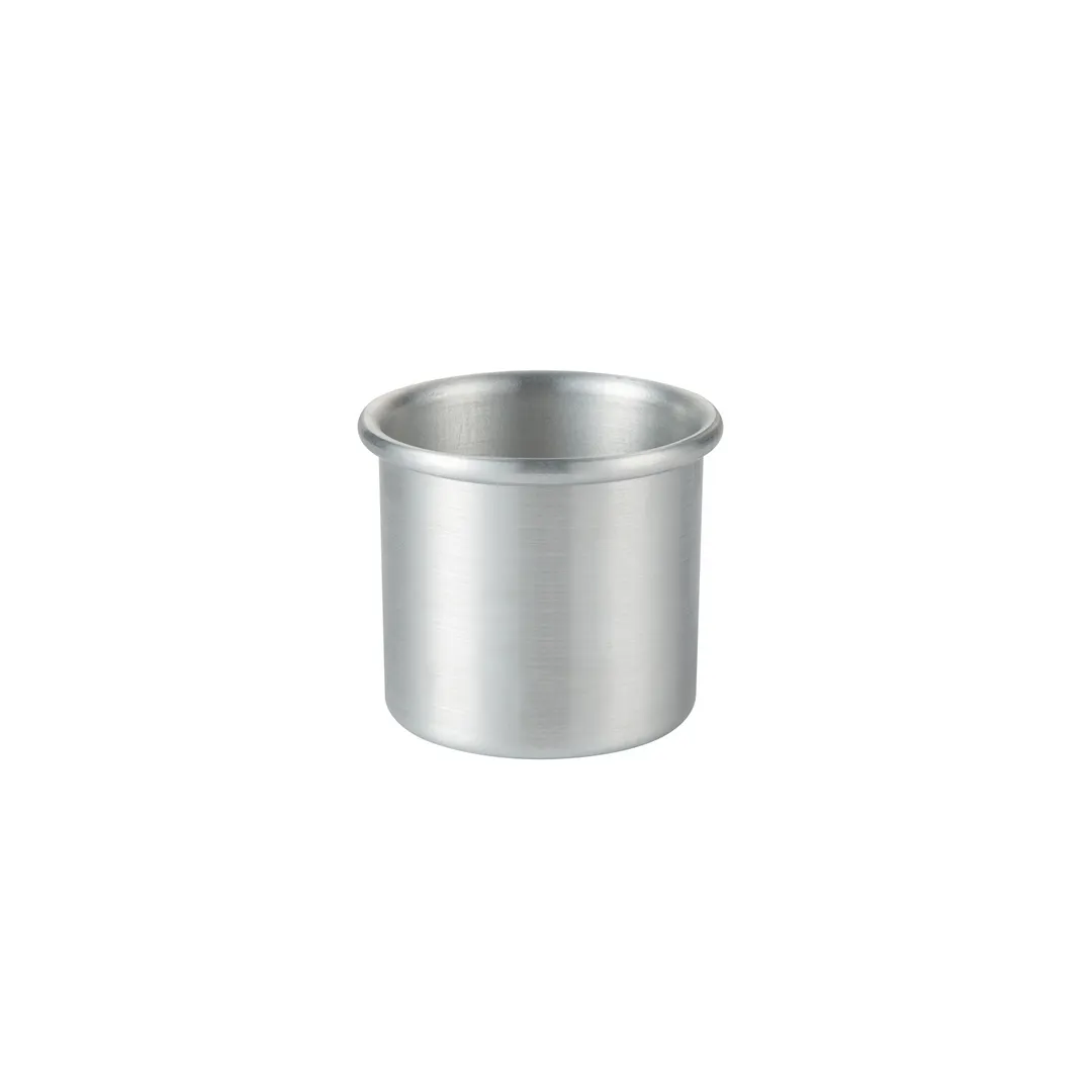CAC China B1CP-033 Round Baking Cake Pan, 3" Diameter x 3" Height, Heavy‑Duty Aluminum Construction