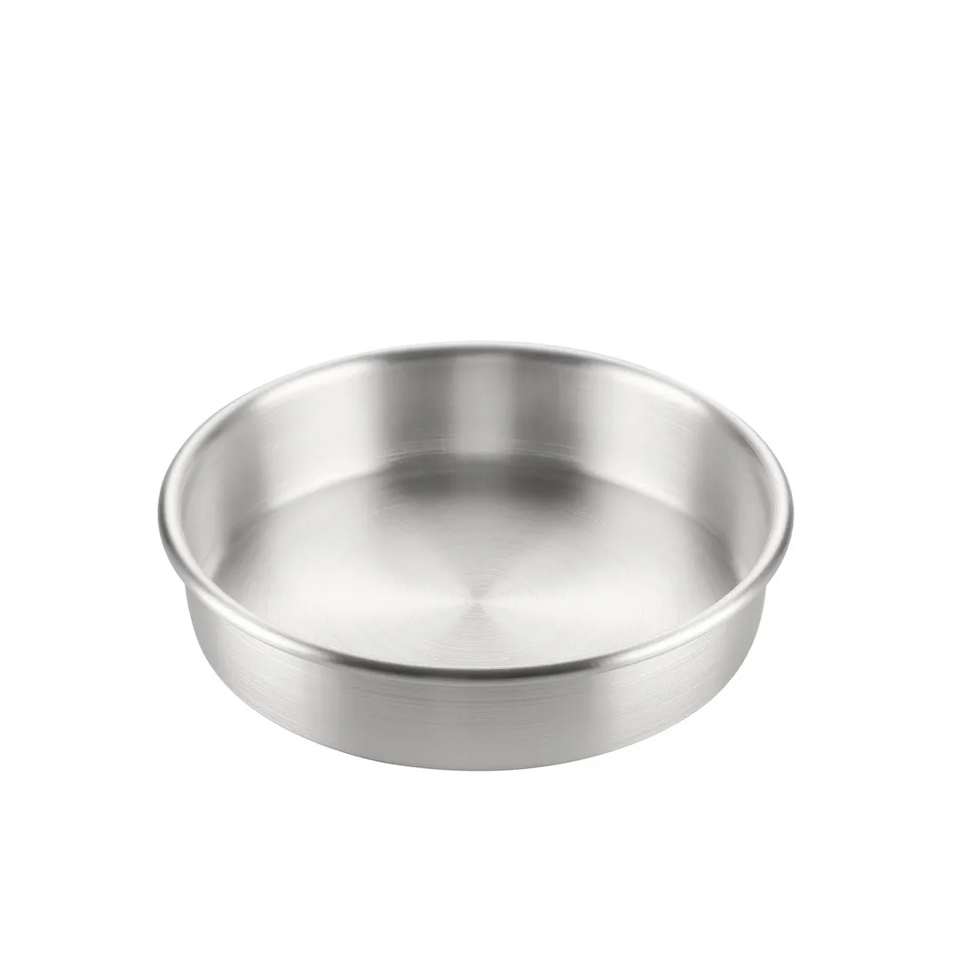 CAC China B1CP-092 9" Diameter x 2" Height Round Aluminum Cake Pan for Baking, Professional Grade