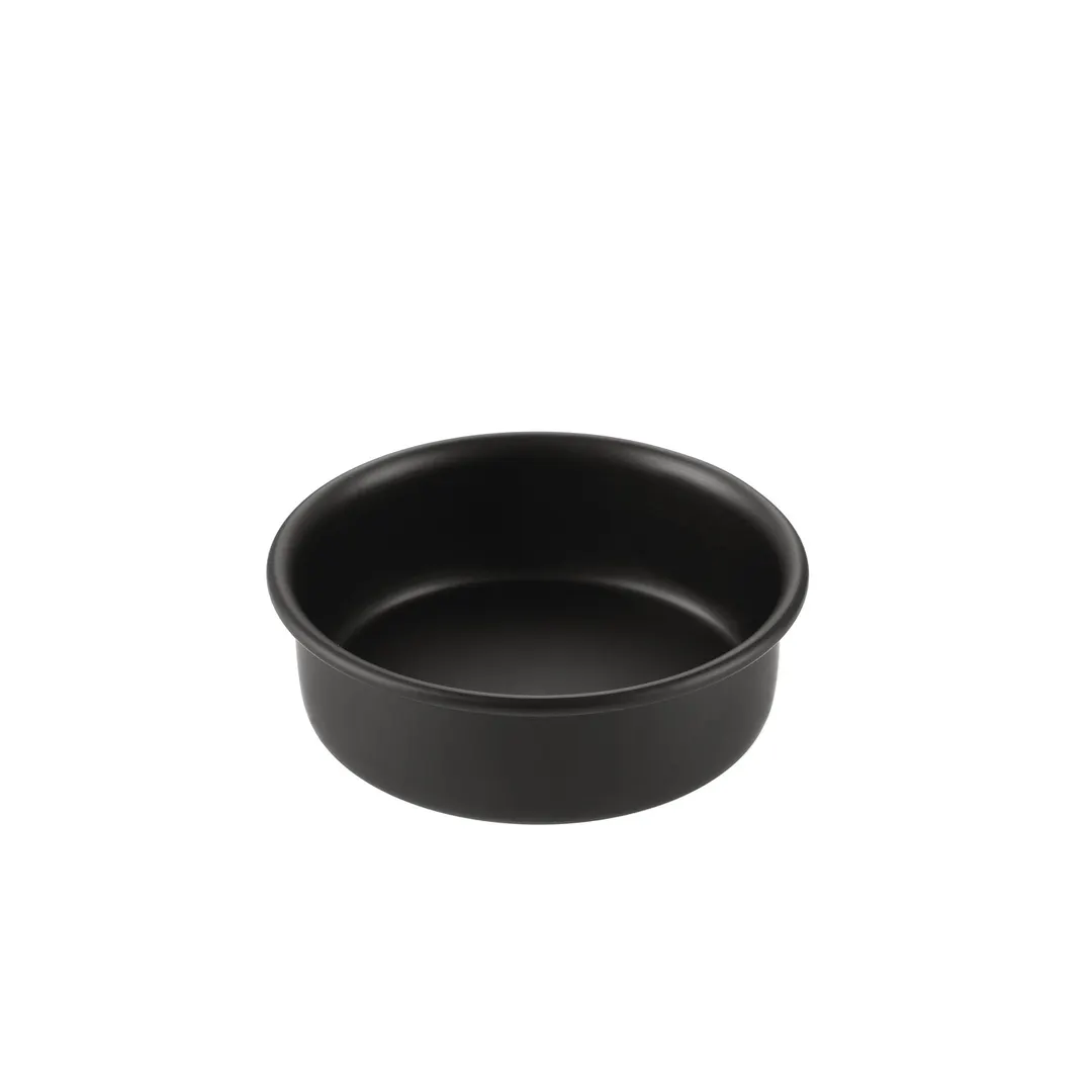 CAC China B2CP-062K Cake Pan - 6" Diameter x 2" Height, Round Anodized Aluminum Baking Pan