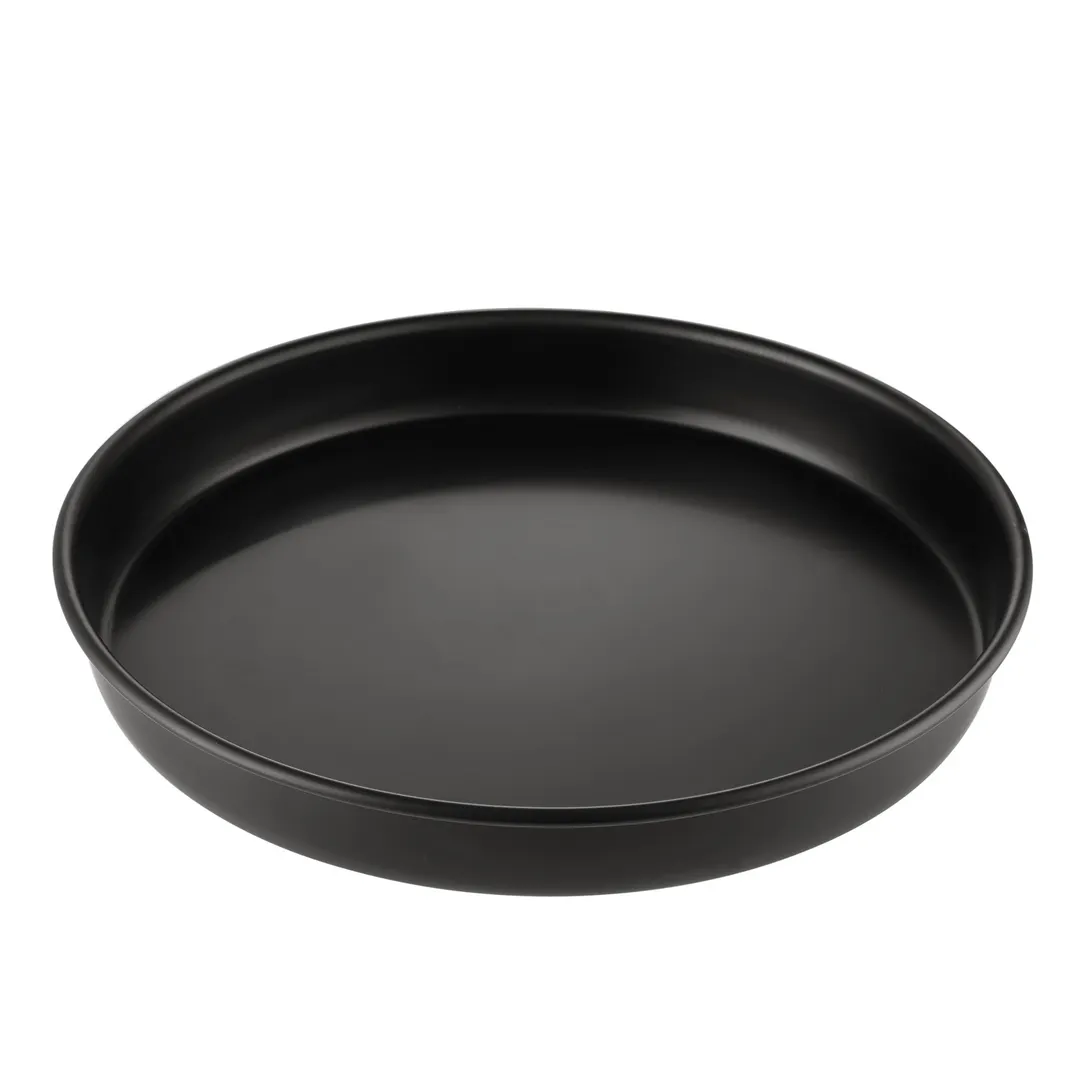 CAC China B2CP-162K Round Cake Pan, 16" dia. x 2"H, Anodized Aluminum Professional Grade