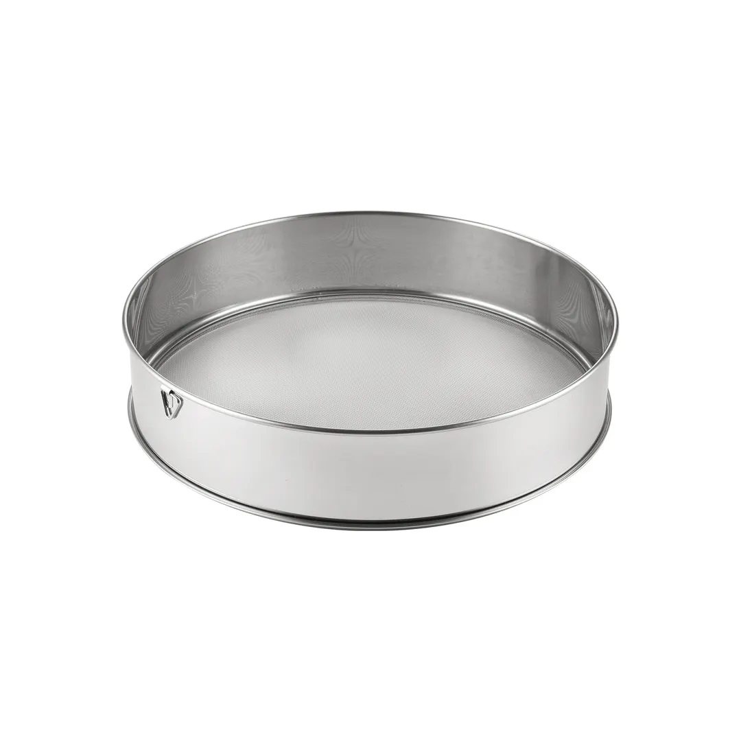 CAC China B6SV-10 Stainless Steel Sieve, 10" dia. x 3"H, #20 Mesh, Round
