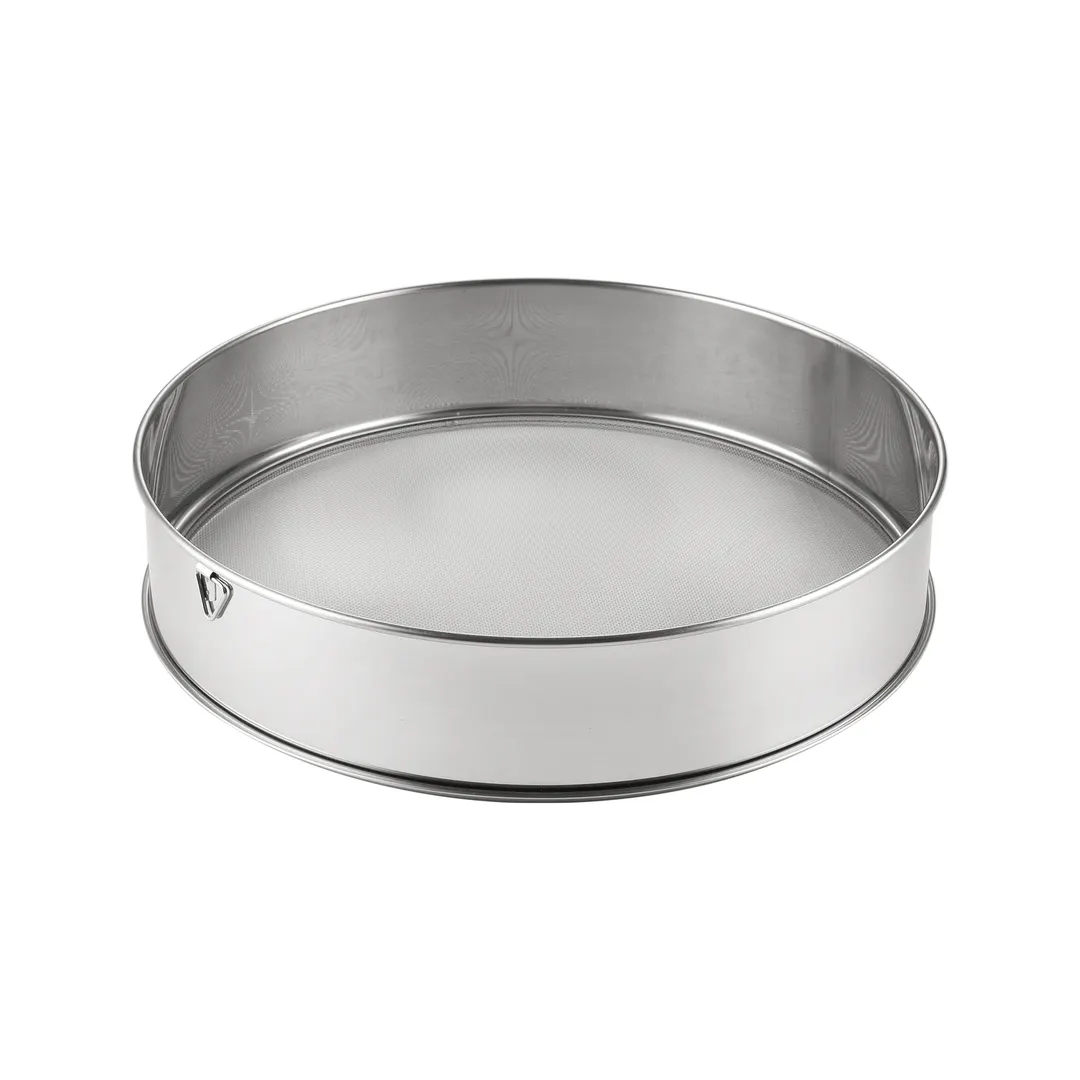 CAC China B6SV-14 Stainless Steel Sieve, 14" dia. x 3"H, #20 Mesh, Round