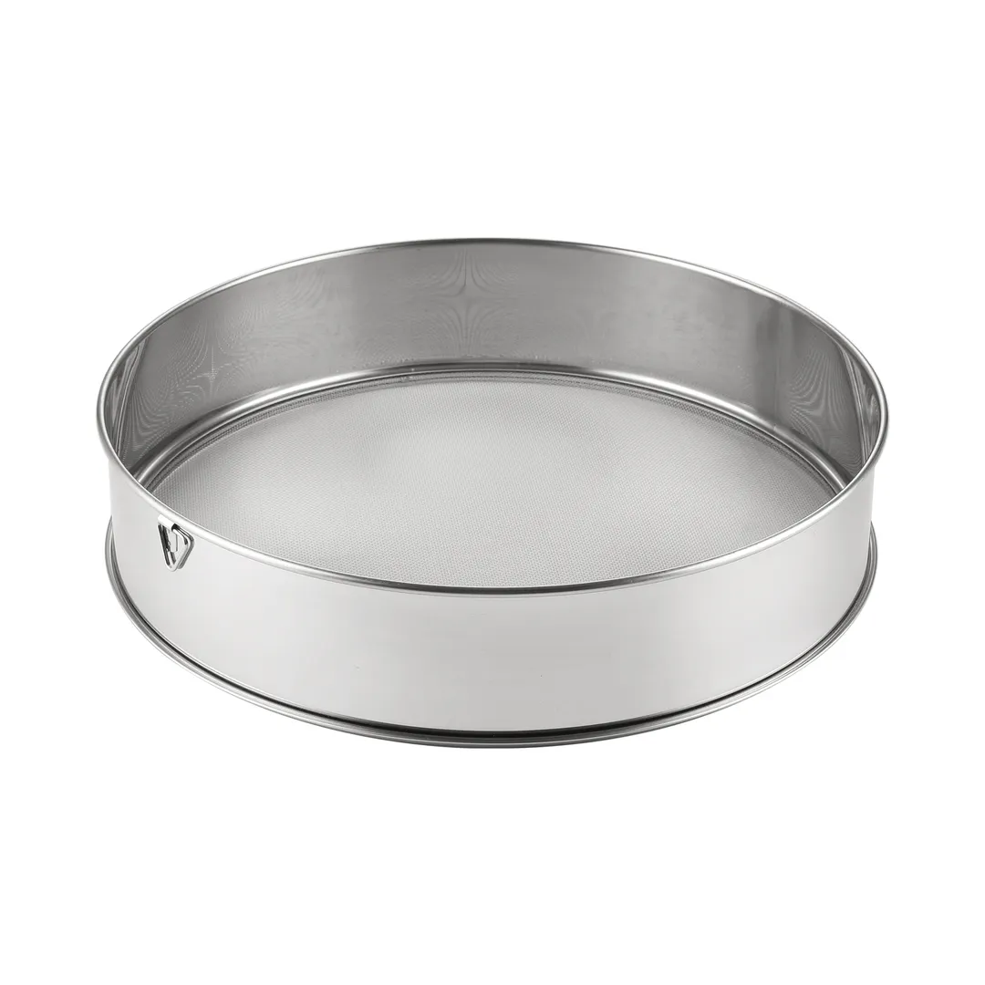 CAC China B6SV-16 Stainless Steel Sieve, 16" Dia. X 3"H, #20 Mesh, Round