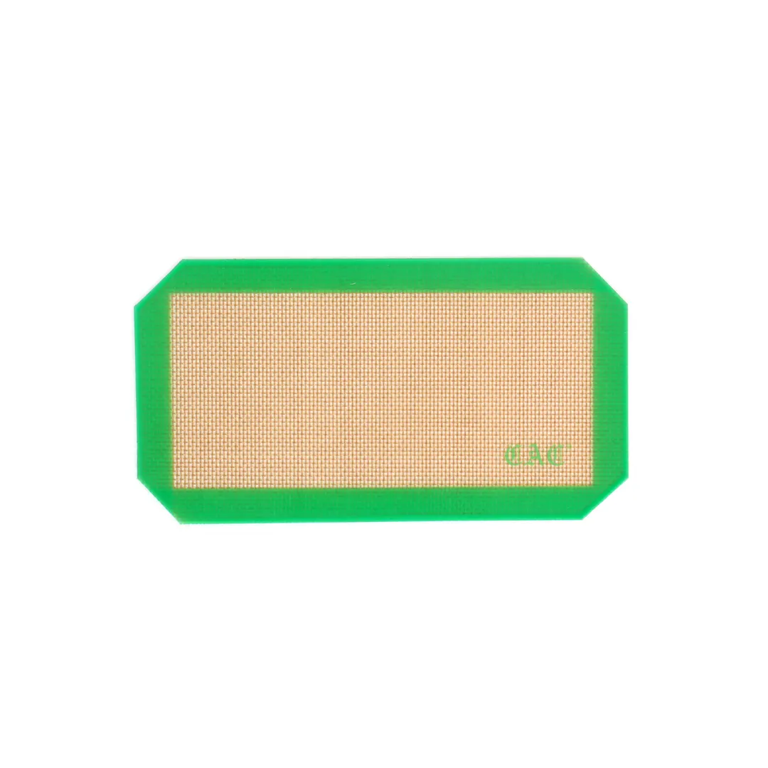 CAC China BMSC-0509 Baking Mat, 8.75" x 4.75", Silicone Non-Stick, -40°F to 480°F, 1,000 Uses