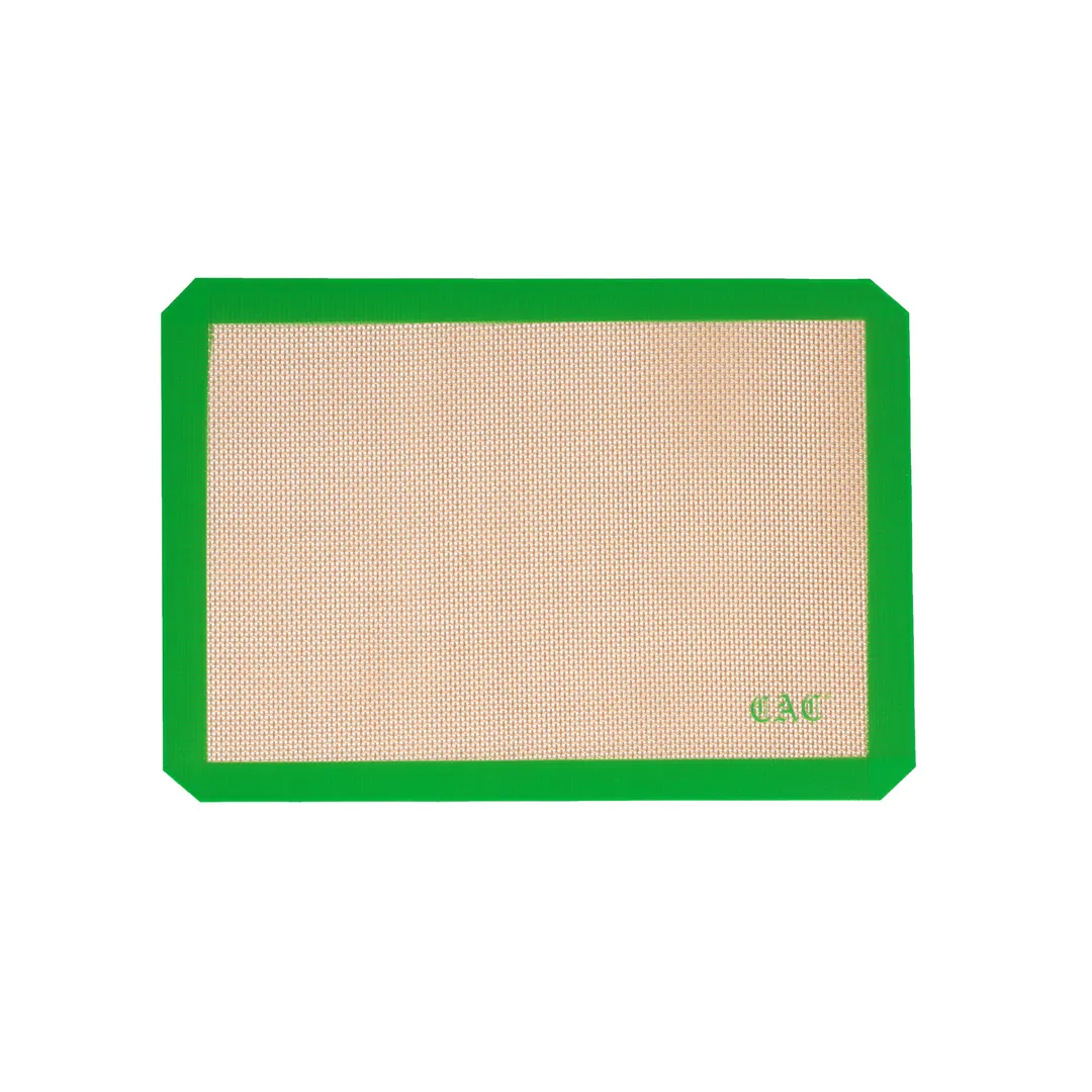 CAC China BMSC-1217 Silicone Baking Mat, 16.5" x 11.625", Heat‑Resistant -40°F to 480°F, Reusable