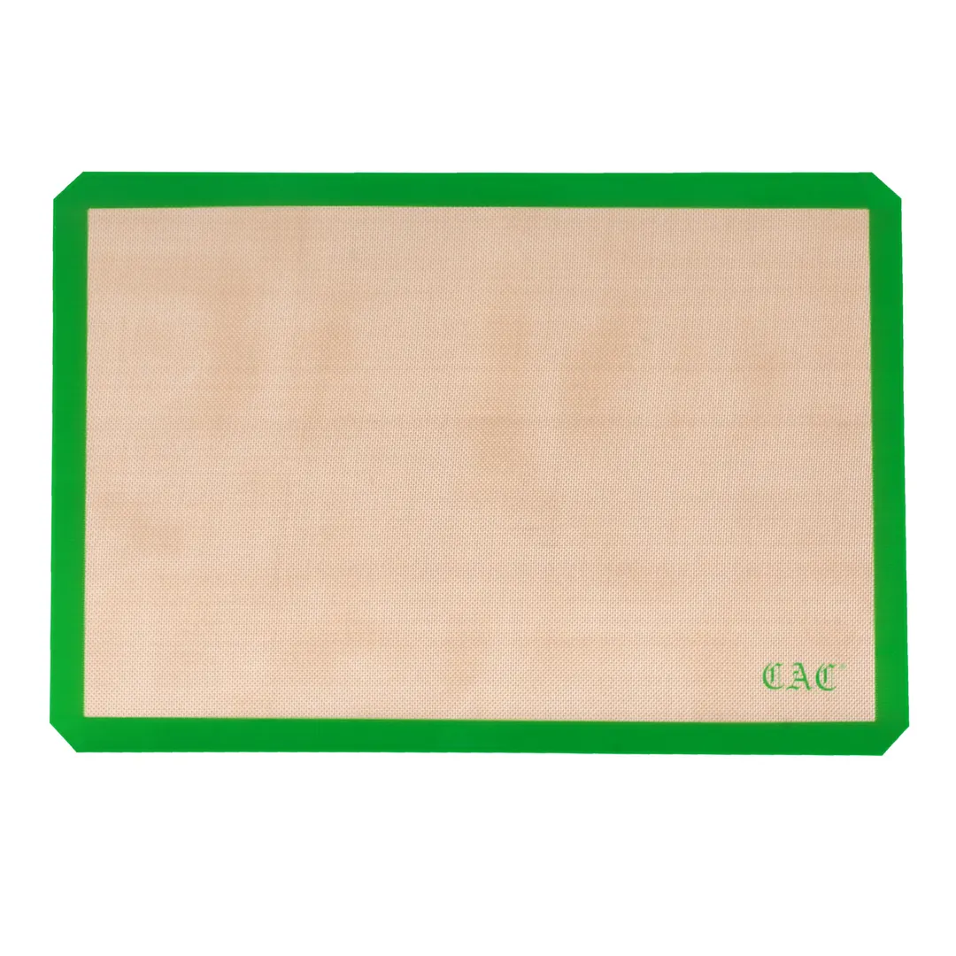 CAC China BMSC-1625 Baking Mat, 24-1/2" x 16-3/8", Non-Stick Silicone, Heat Resistant, NSF & BPA Free