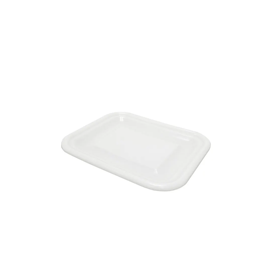 CAC China BTBX-CV-W Clear Food Storage Container Cover, Polypropylene, BPA Free